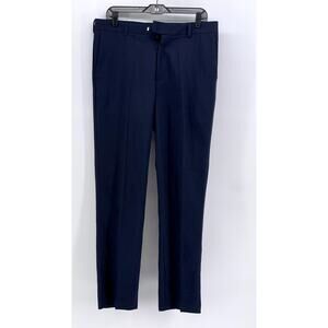 VAN HEUSEN Men's Navy Slim-Leg Flex Dress Pants SZ 32X32